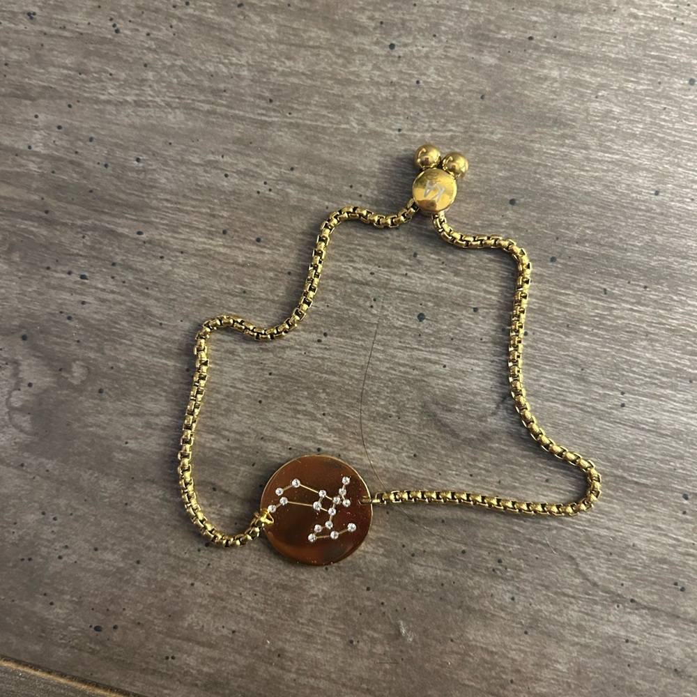 Gold Zodiac Bracelet